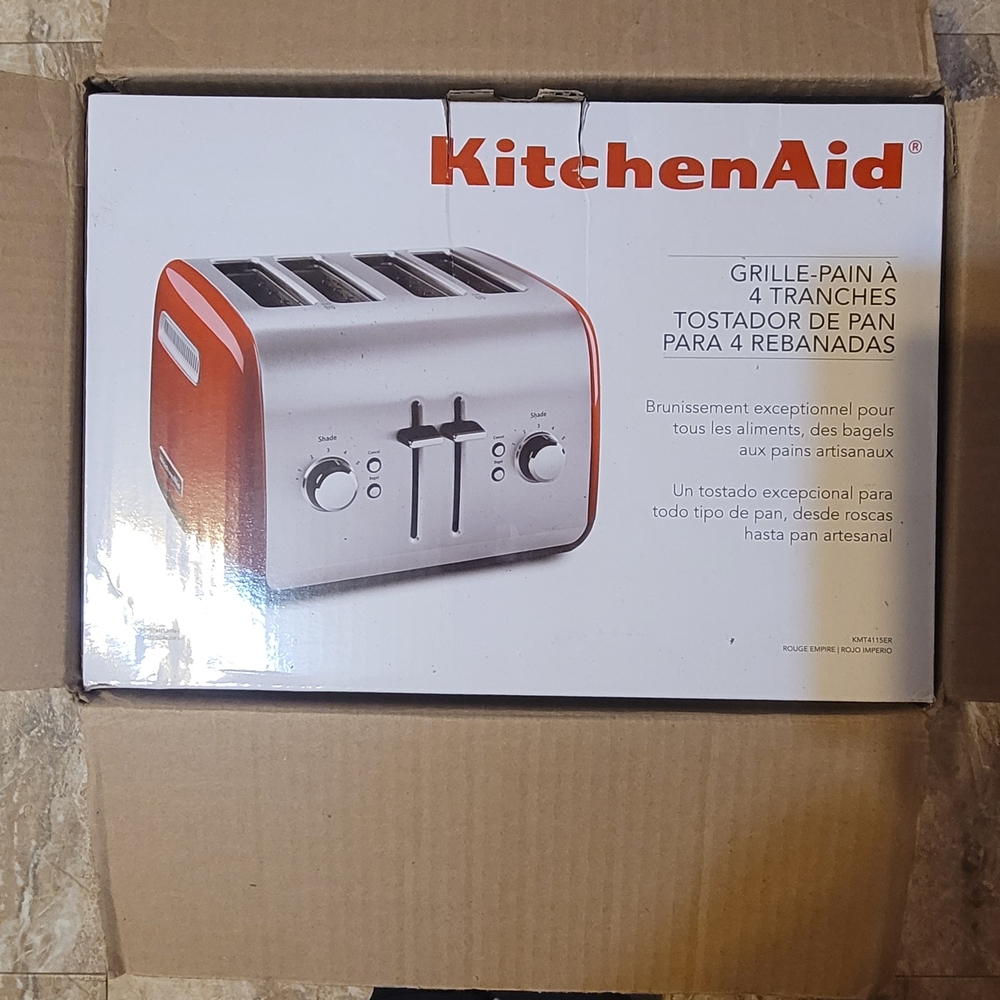 KitchenAid Red Toaster